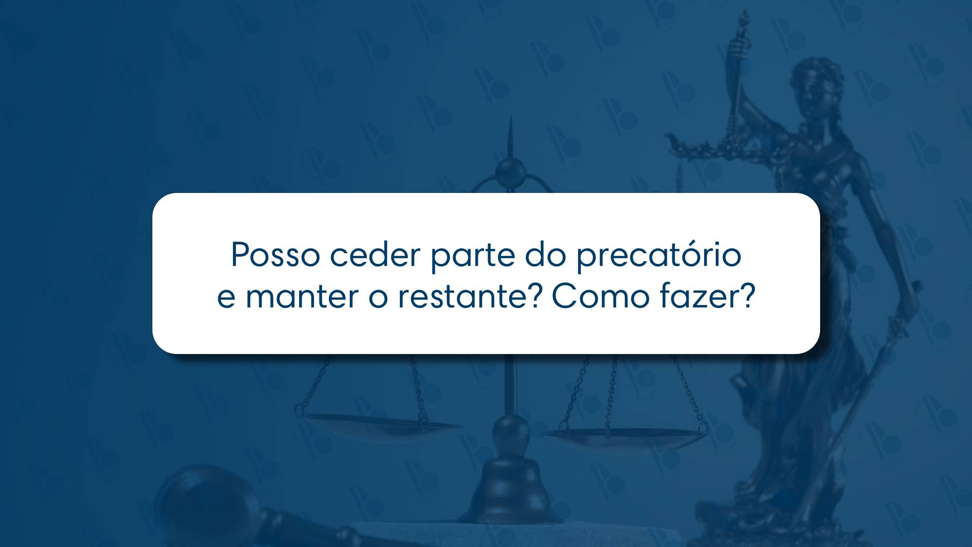 Posso ceder parte do precatório e manter o restante? Como fazer? 💰📄